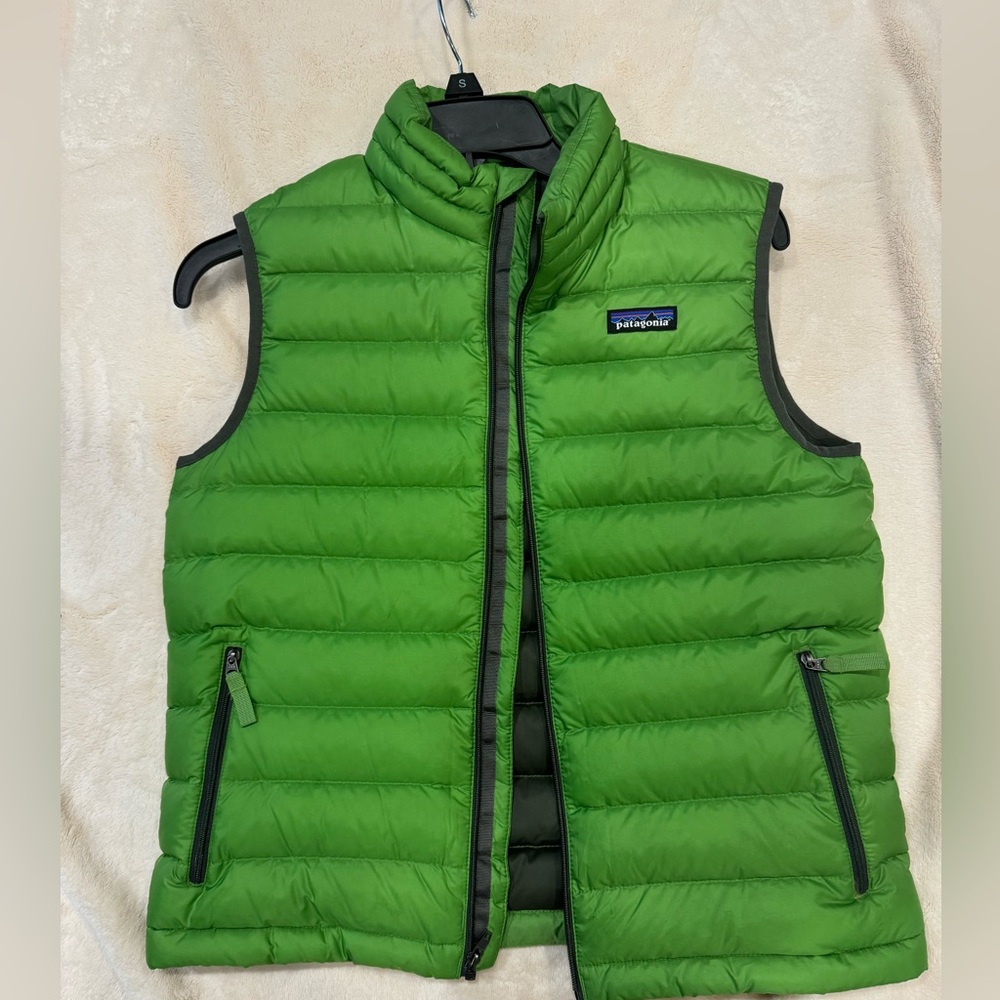 Patagonia Boys Green Vest